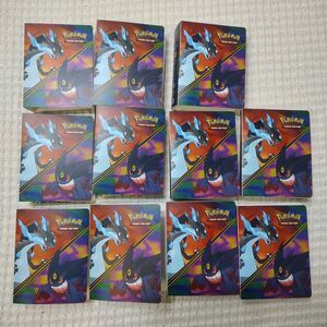 Pokemon Mini Portfolios Phantasmal Flames No Booster Pack Binder Only Lot Of 11
